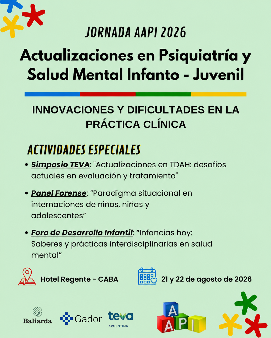 Actividades Jornada AAPI 2026